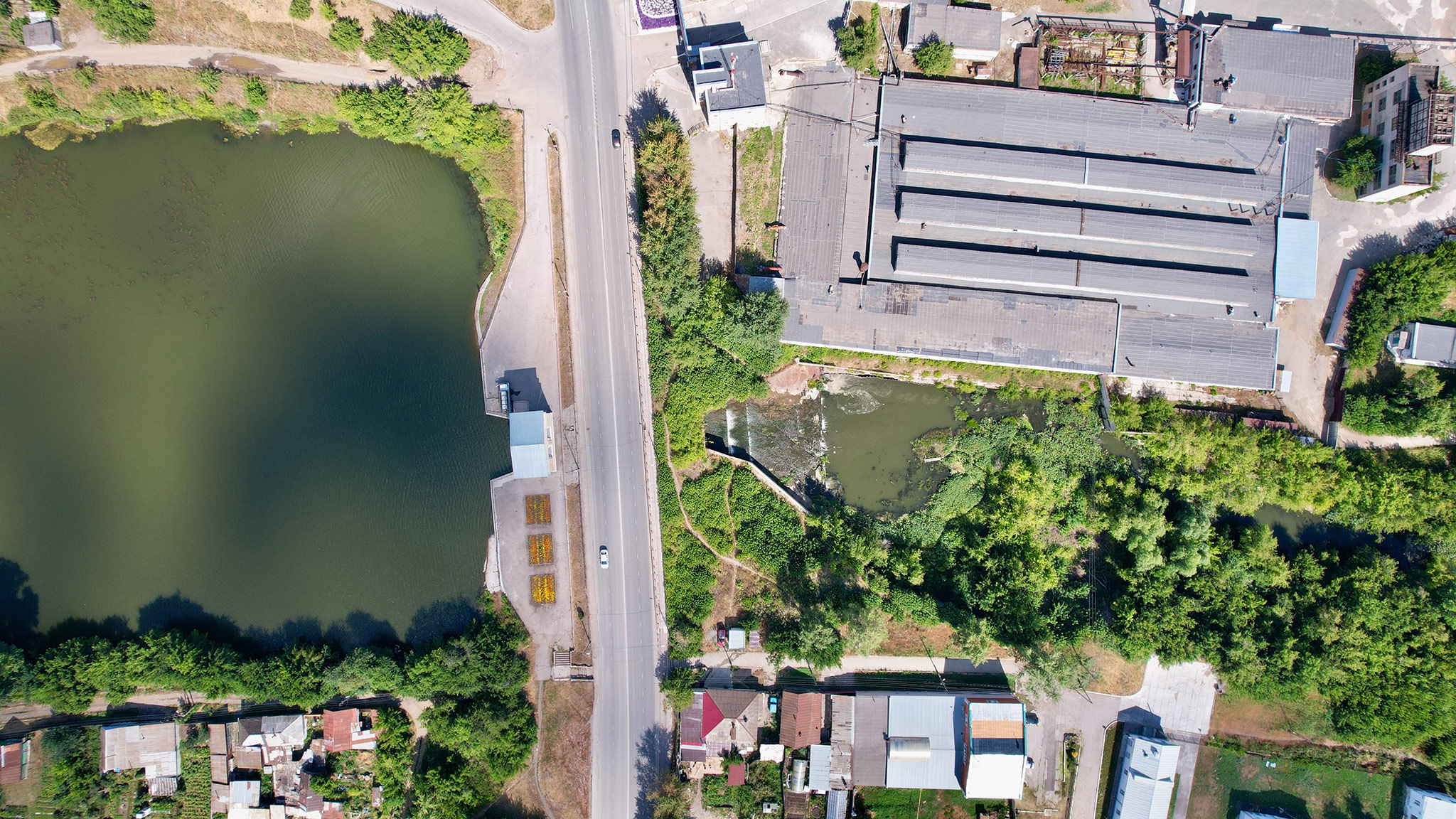 Плотина в Каменск-Уральском (Dam of the Kamensky Pond)